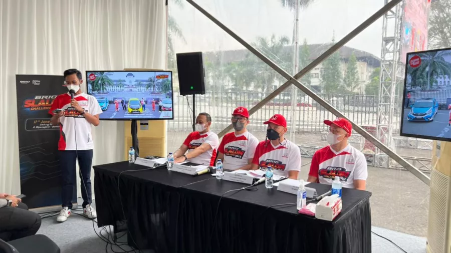 Honda Gelar Putaran Kedua Brio Slalom Challenge 2022 di Kota Bandung