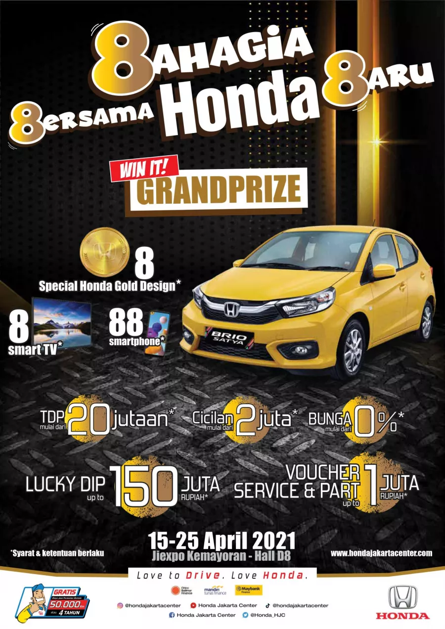 Cari Mobil Baru? Ini Promo yang Hanya Bi :: Honda Indonesia
