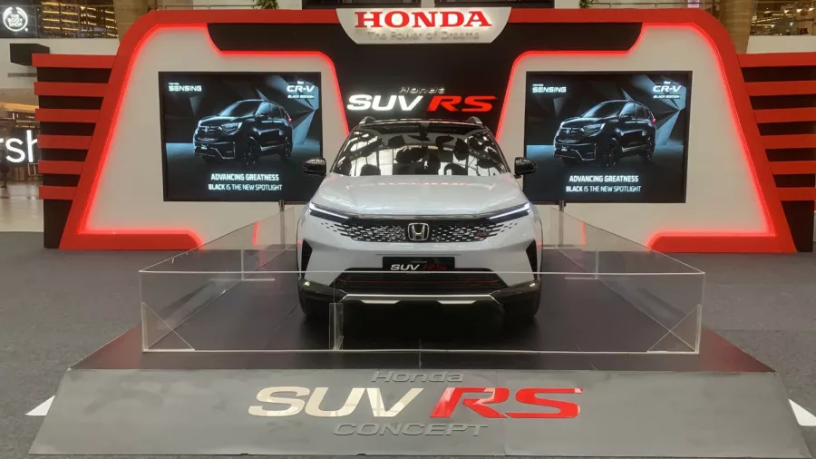 Meriahkan Pameran, Honda SUV RS Concept Hadir  Pertama Kalinya di Kota Bandung