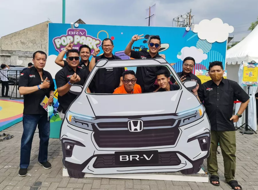 Honda Gelar Permainan Keluarga Pada Acara All New BR-V Pop Park dan Bazaar Jajanan Nusantara di Semarang