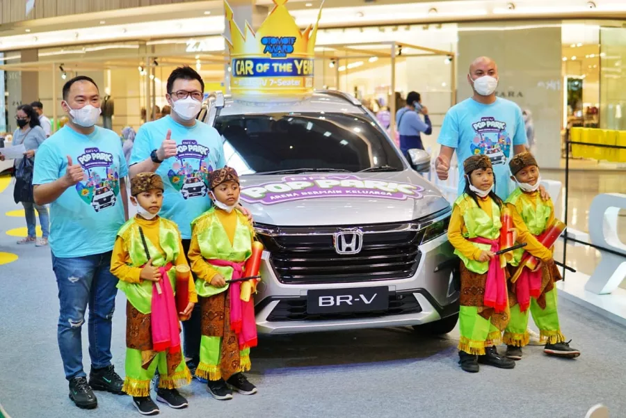 Hadir Dengan Konsep Baru, Honda Gelar Permainan Keluarga BR-V Pop Park di Surabaya