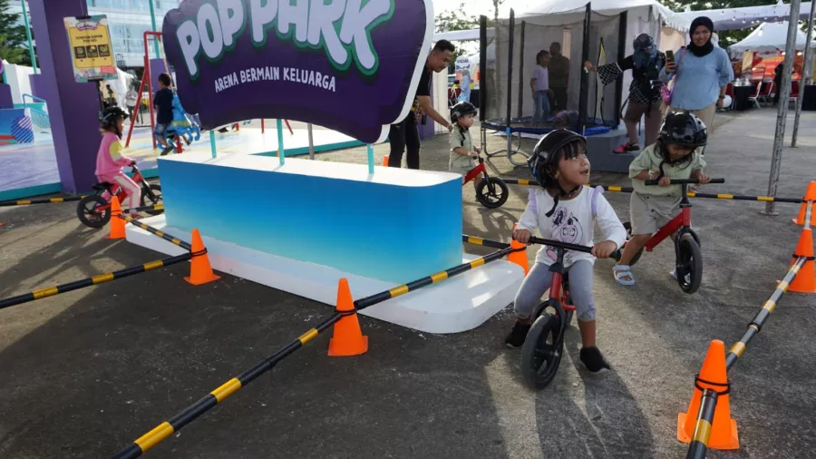 Rangkaian Keseruan All New BR-V Pop Park Ditutup di Kota Makassar