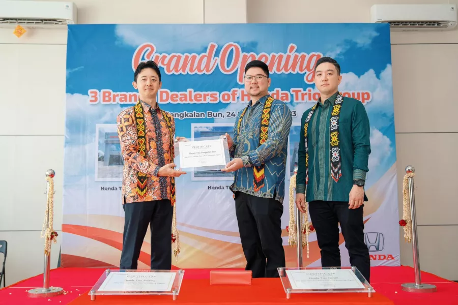 Honda Perluas Jaringan Dealer di Provinsi Kalimantan Tengah dan Kalimantan Selatan Melalui Honda Trio