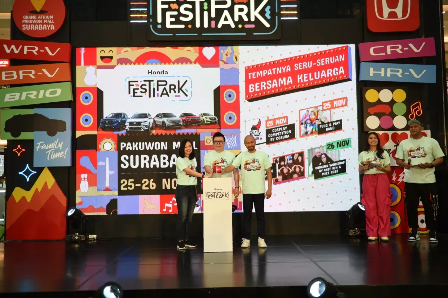 Sambangi Kota Surabaya, Kemeriahan Honda FESTIPARK Berlanjut dengan Berbagai Permainan dan Program Penjualan Eksklusif