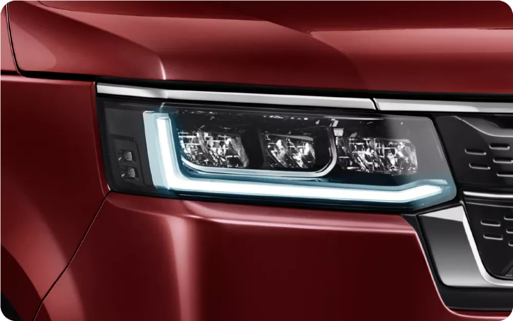 Full LED Headlights with LED Daytime Running Light Honda STEP WGN