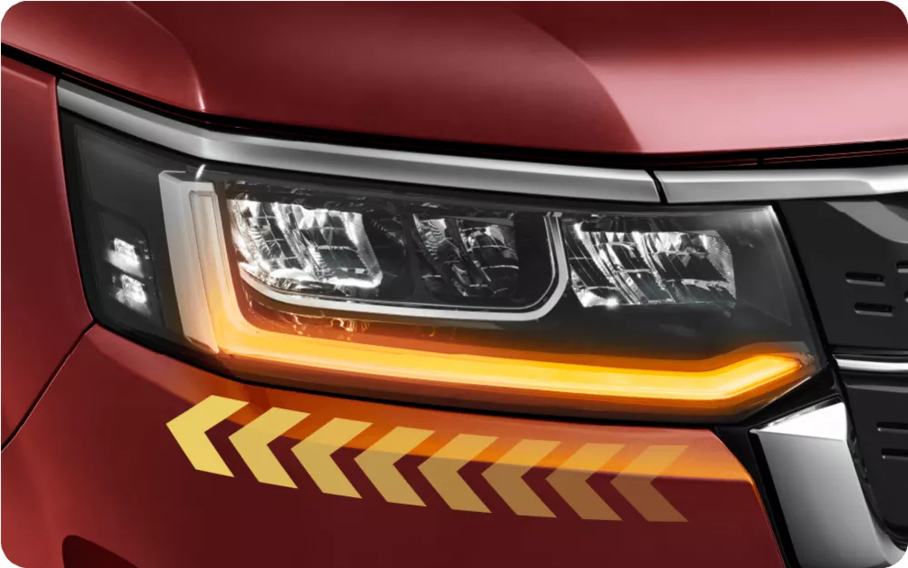 Sequential Turning signal with Active Cornering Light Honda Step WGN