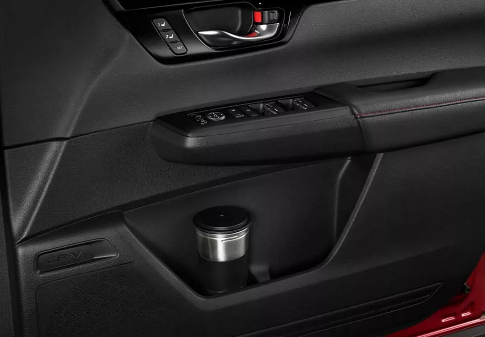 Front & Rear Door Pocket with Drink Holder