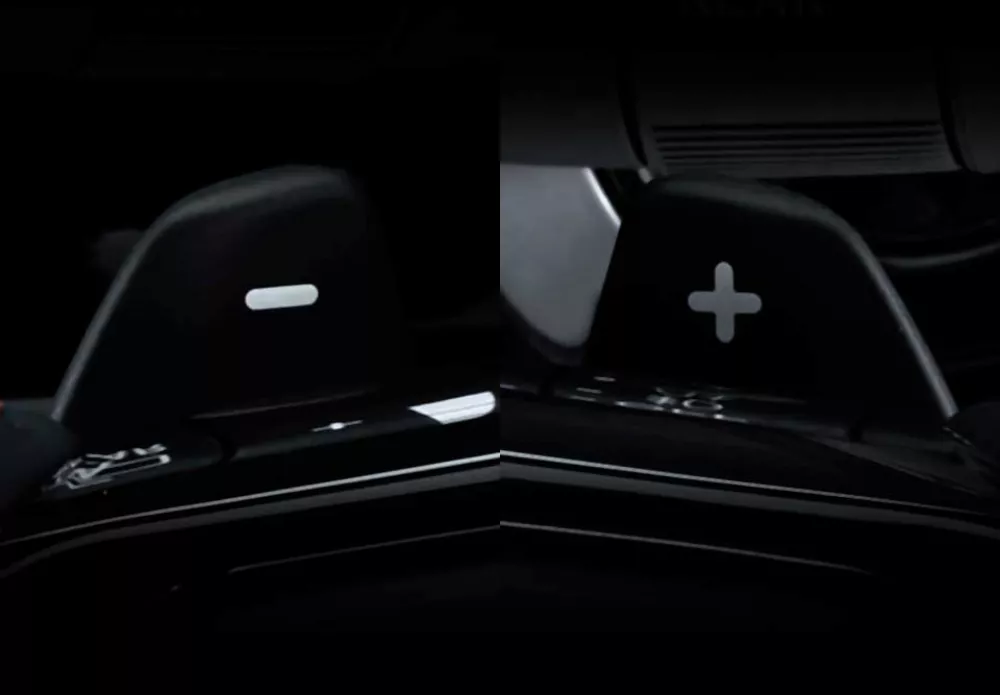 Deceleration Paddle Selectors (RS type only)