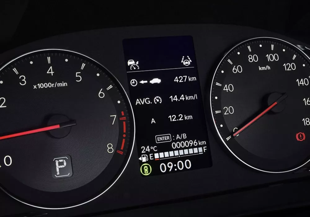 4.2" Interactive TFT Meter Cluster