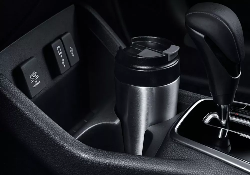 Front & Rear Door Pocket With Drink Holder