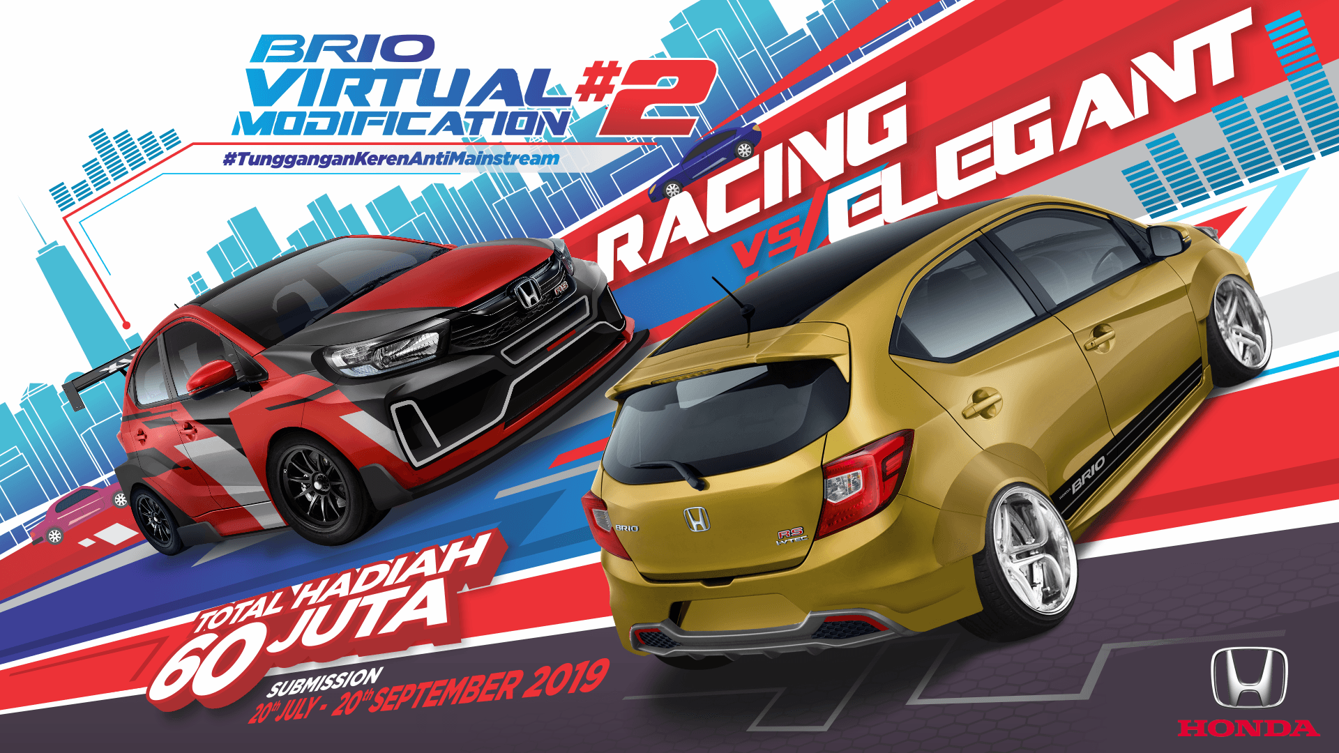 Regulasi Honda Brio Virtual Modification Honda Indonesia