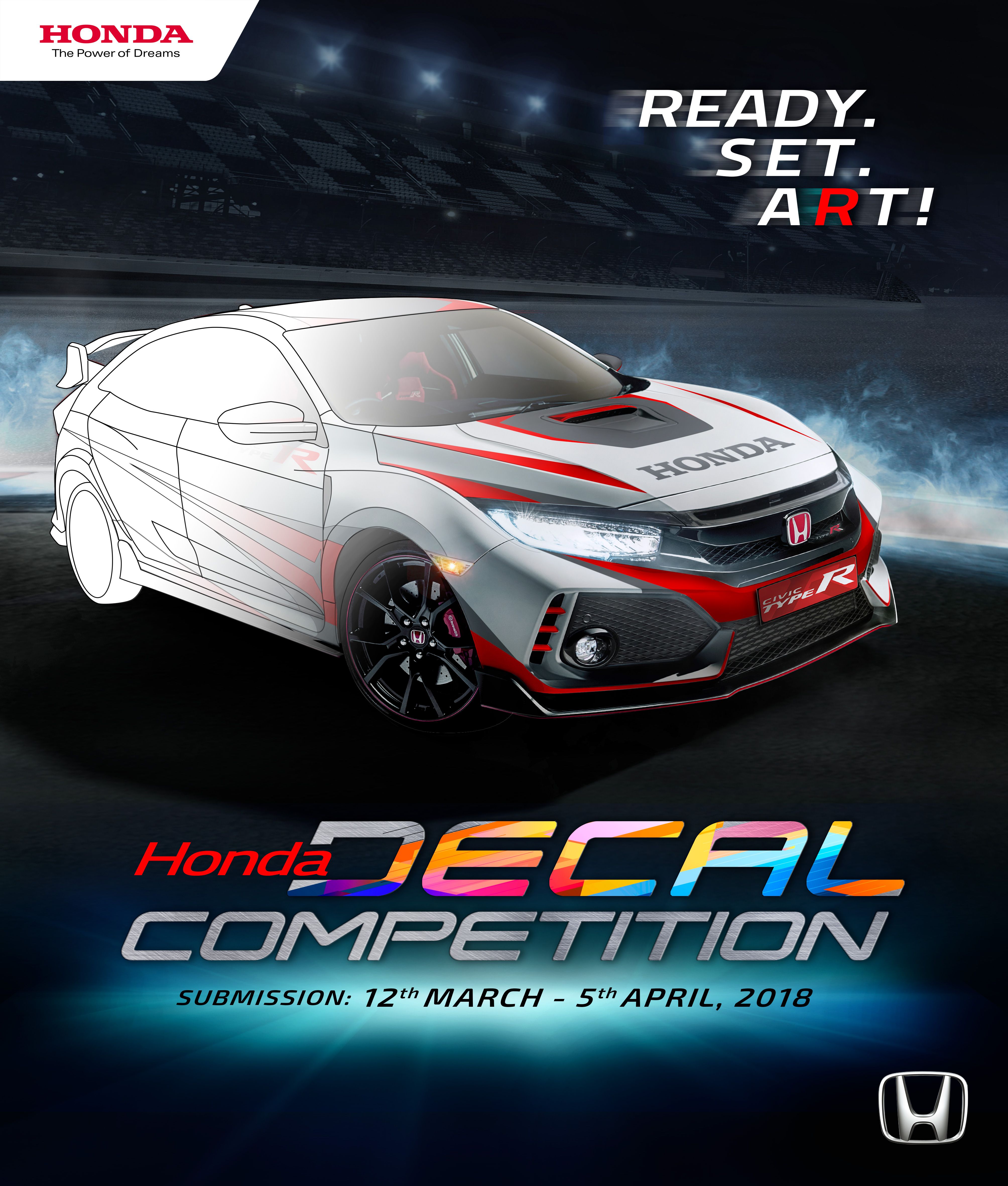 HONDA DECAL COMPETITION Honda Indonesia