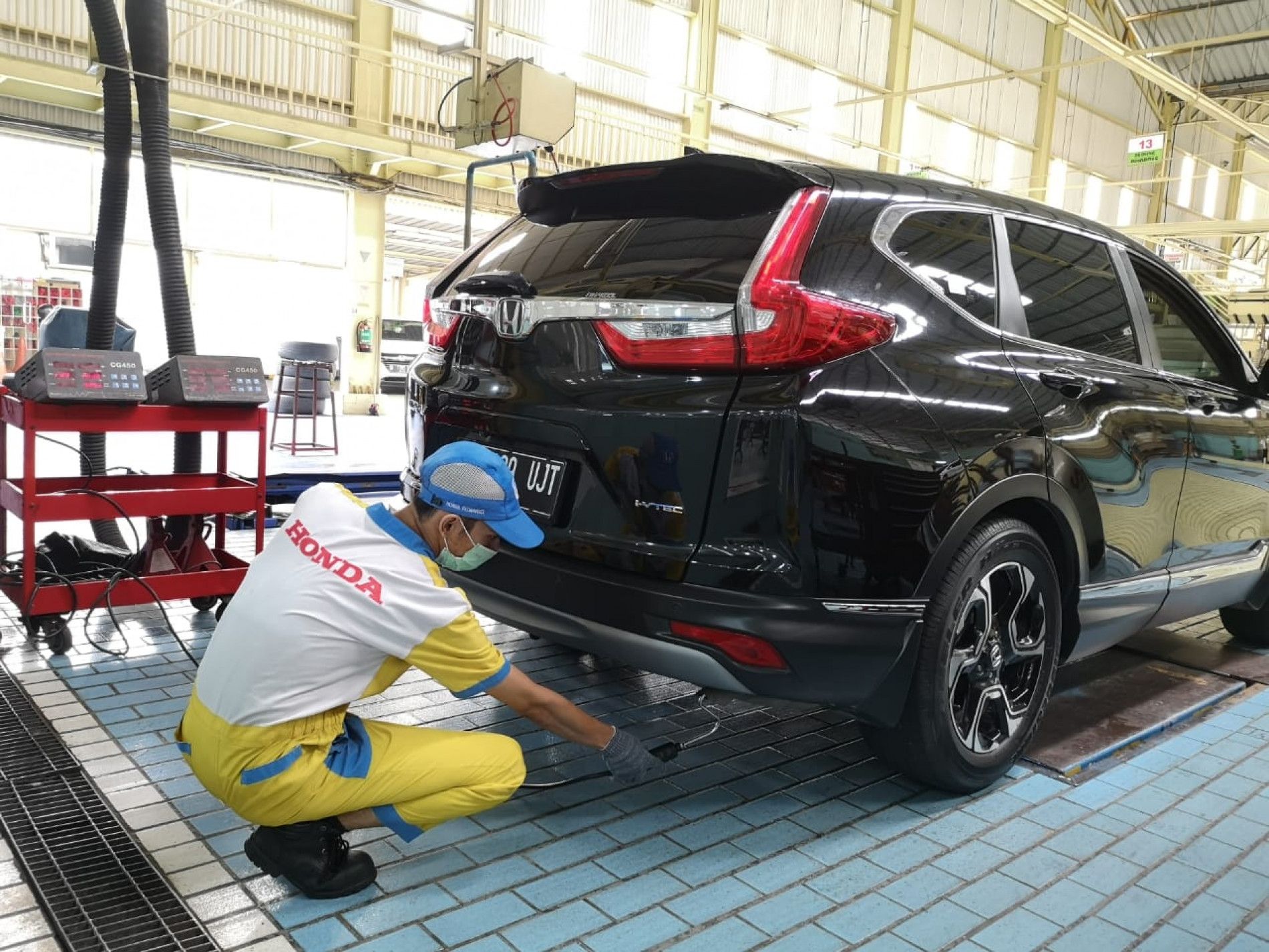 Honda Sediakan Fasilitas Uji Emisi Grati :: Honda Indonesia
