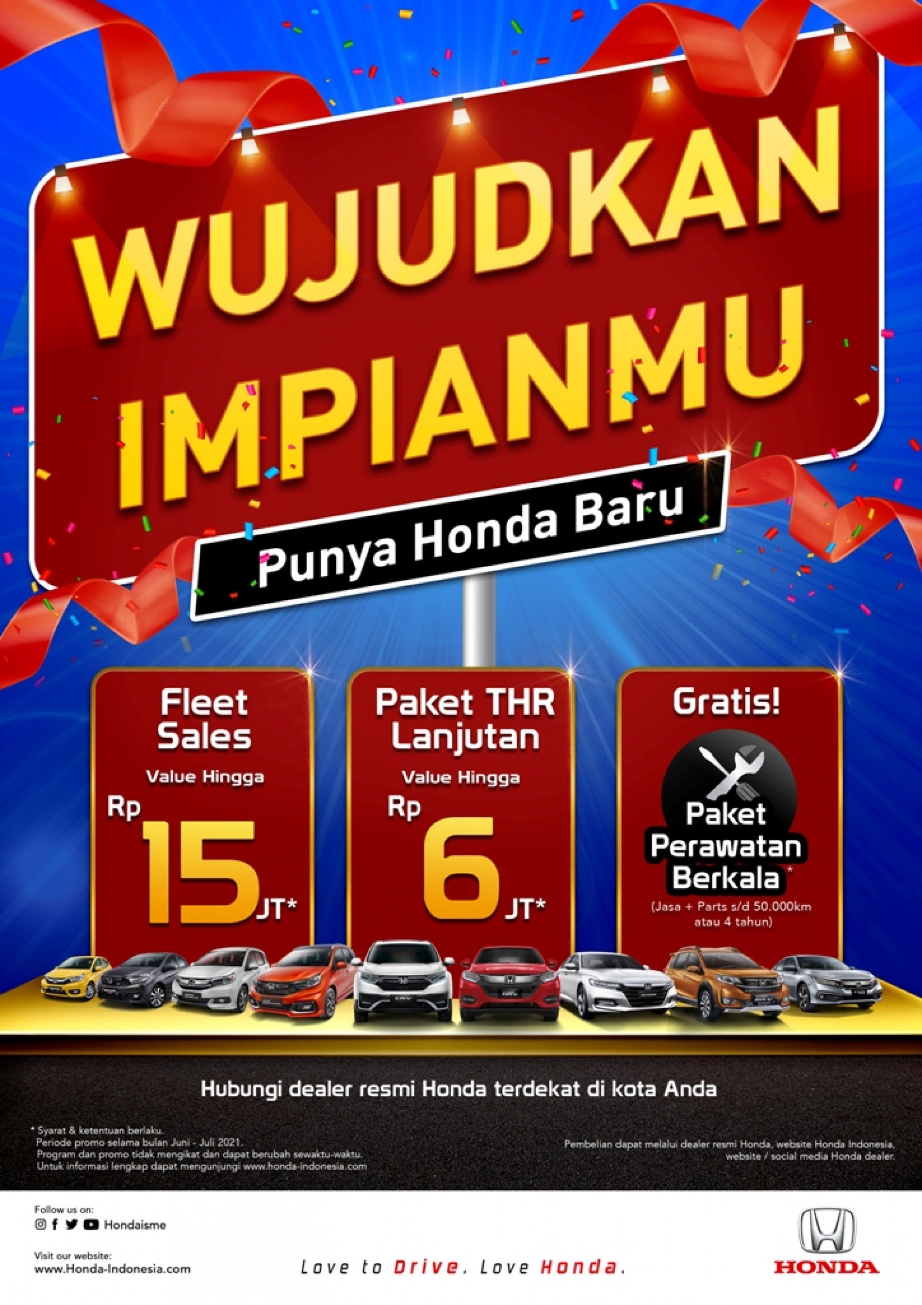 Promotion Wujudkan Impianmu Punya Honda Baru! Honda