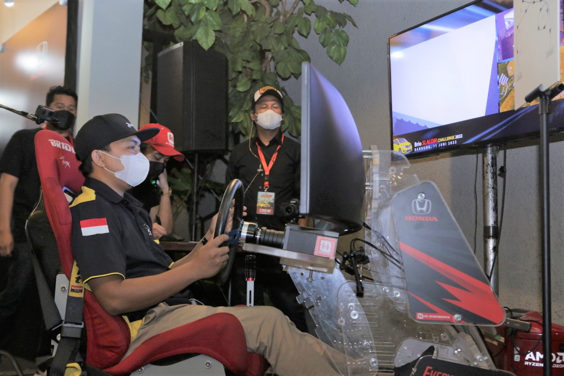 Honda Gelar “Road to Brio Slalom Challenge 2022” Bagi Komunitas Honda Brio di Bandung