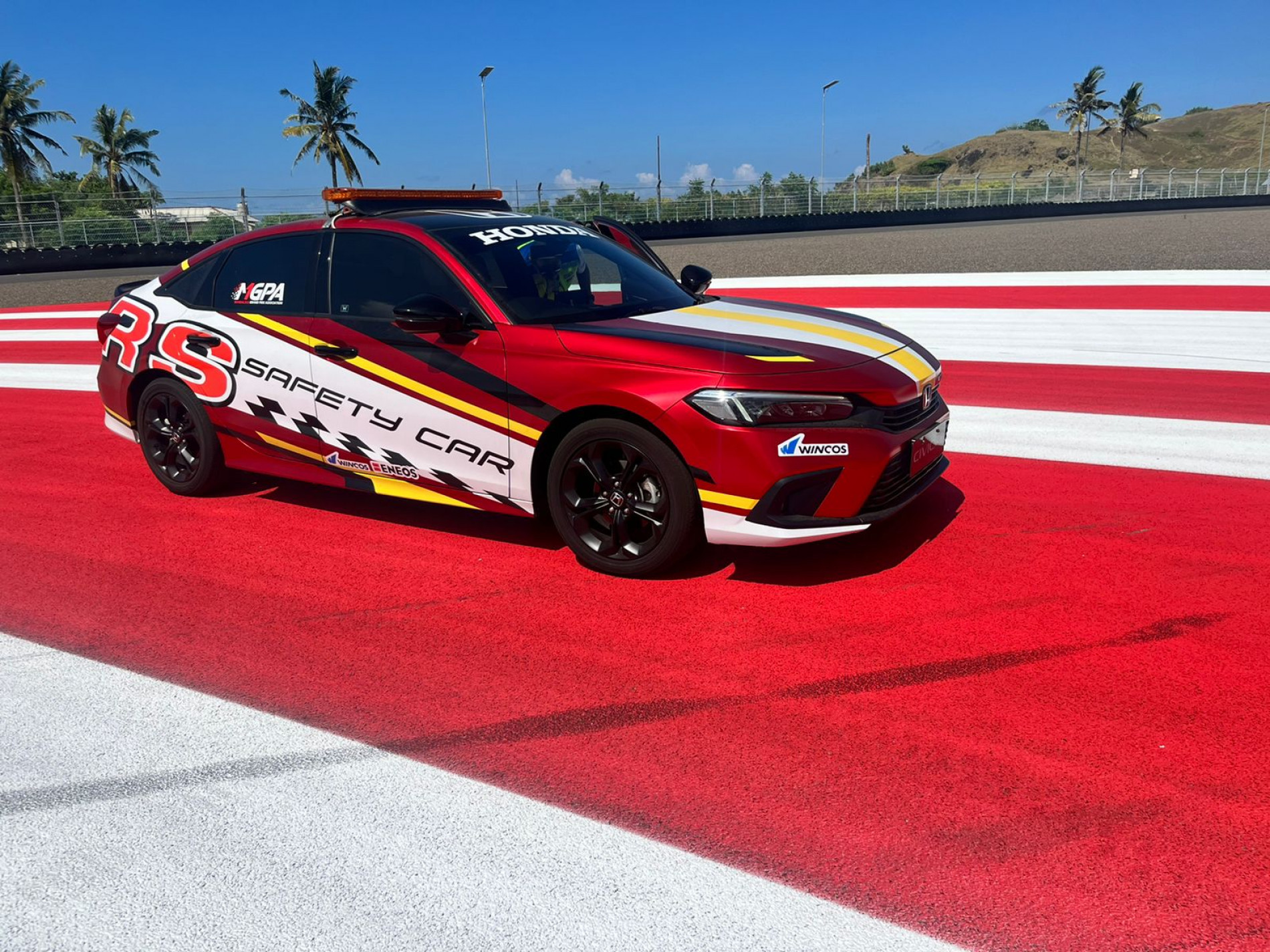 All New Honda Civic RS Resmi Menjadi Safety Car di Acara Mandalika Track Day 2022