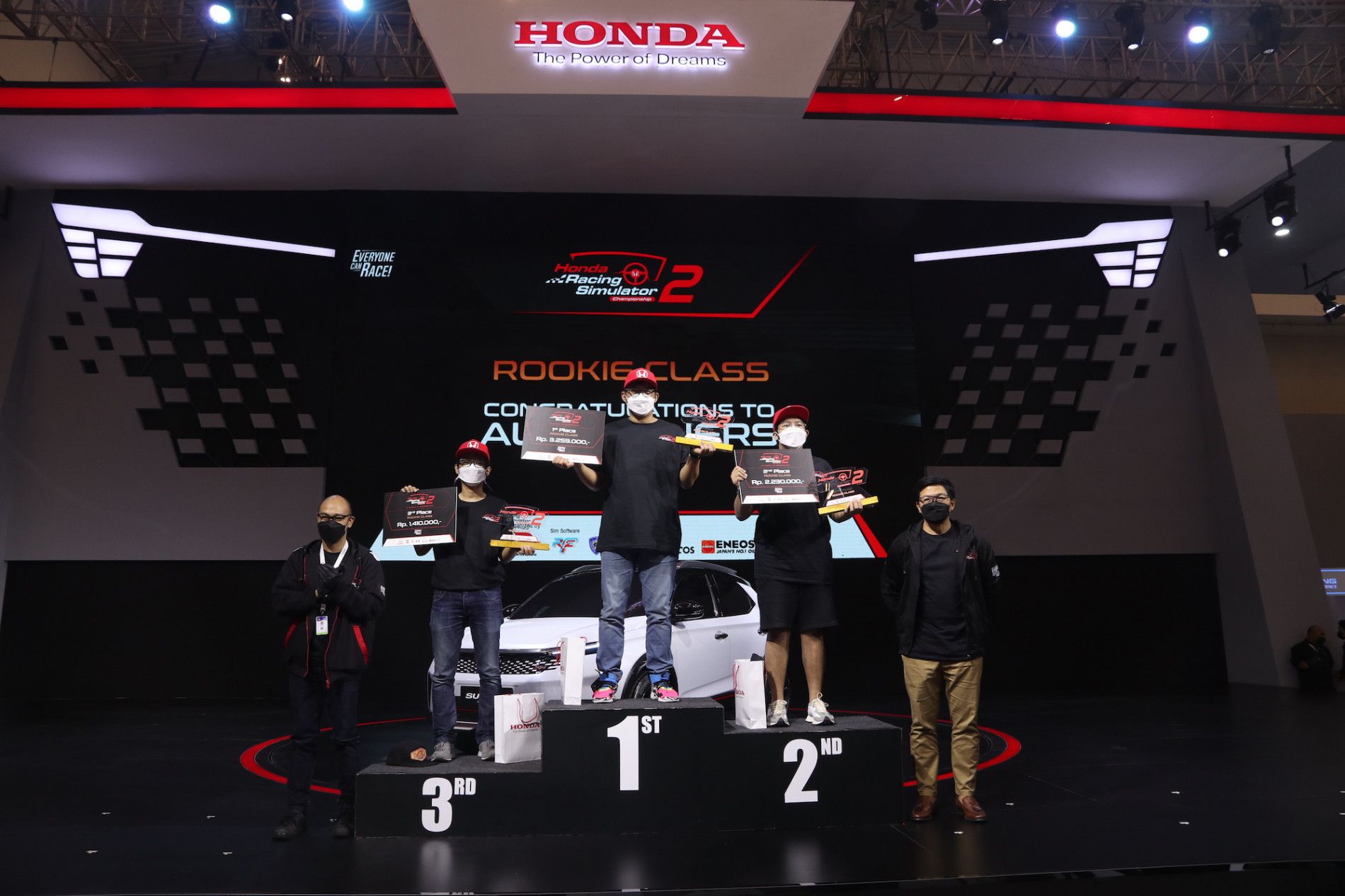 Honda Umumkan 9 Pemenang Honda Racing Simulator Championship 2