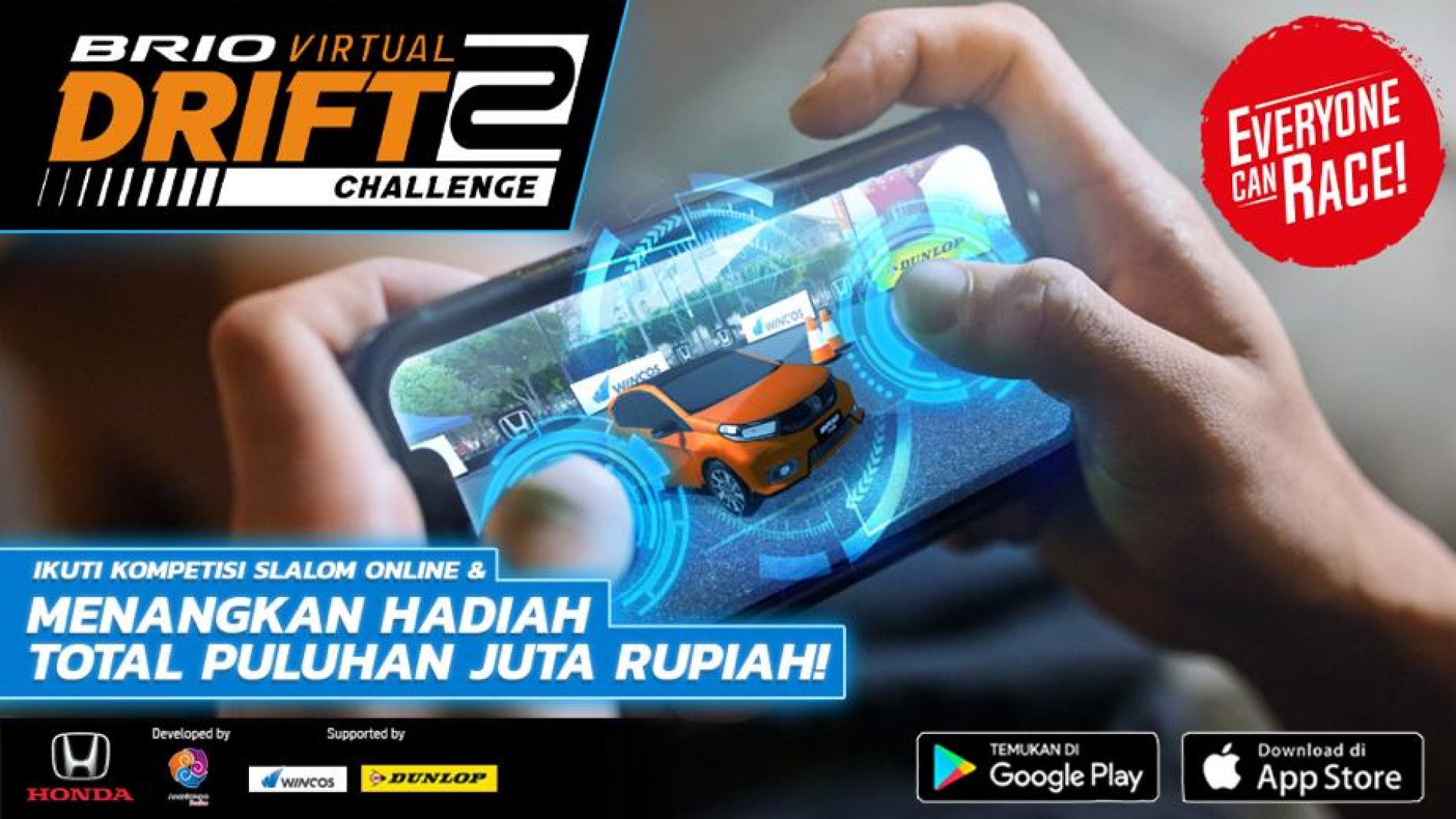 Brio Virtual Drift Challenge 2 Digelar, Raih Total Hadiah Rp 75 Juta!