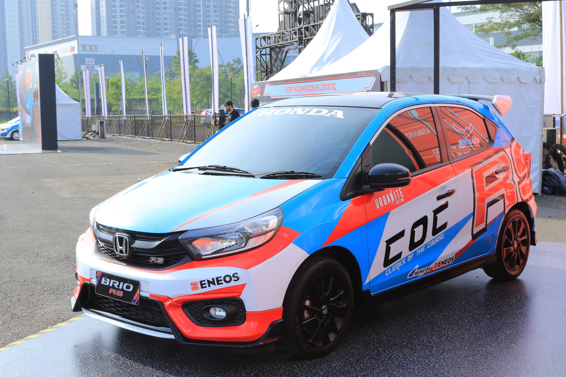 Honda Perkenalkan New Honda Brio RS Urbanite Edition Sebagai Official Car Clerk of the Course untuk ISSOM 2022