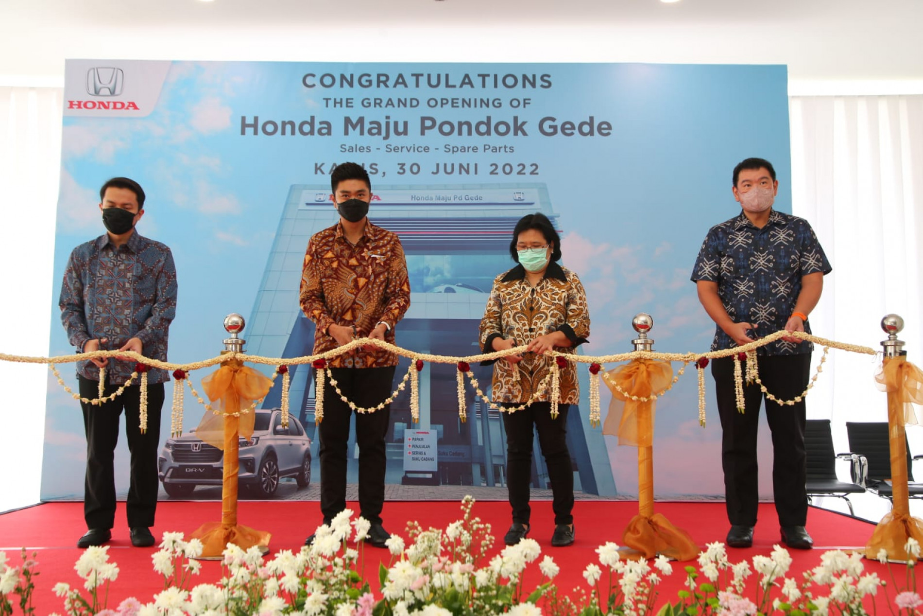 Perkuat Jaringan di Jabodetabek, Honda Resmikan Dealer Honda Maju Pondok Gede