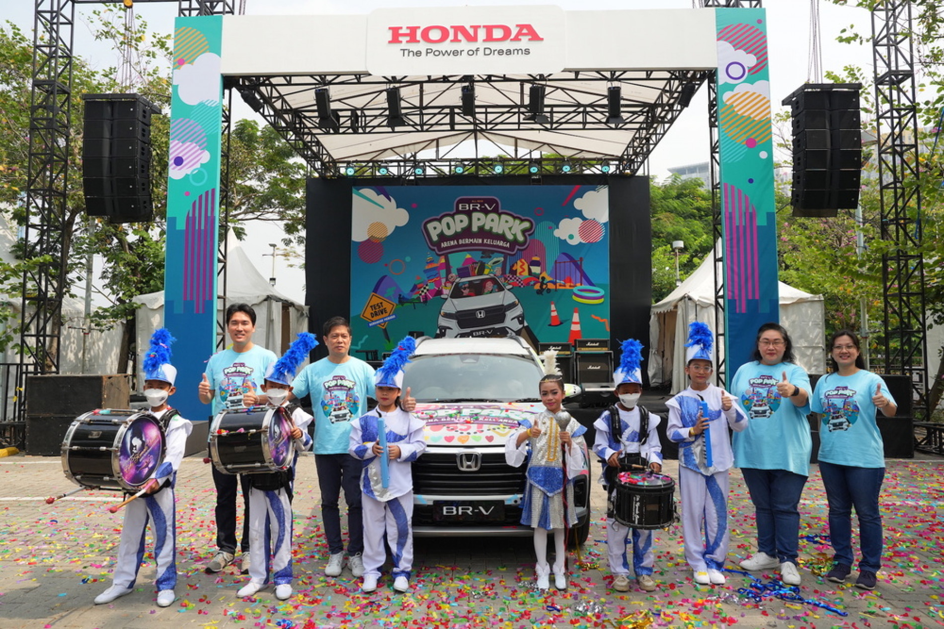 Honda Gelar Arena Bermain Keluarga All New BR-V Pop Park di Kota Bekasi